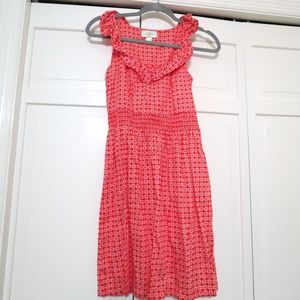 Ann Taylor LOFT petites Red Summer Dress